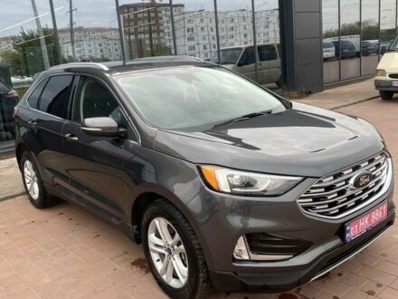 Серый Форд Эдж, объемом двигателя 2 л и пробегом 152 тыс. км за 18555 $, фото 1 на Automoto.ua