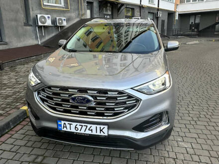 Серый Форд Эдж, объемом двигателя 2 л и пробегом 123 тыс. км за 17300 $, фото 1 на Automoto.ua