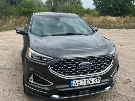 Сірий Форд Едж, об'ємом двигуна 2 л та пробігом 95 тис. км за 20500 $, фото 1 на Automoto.ua