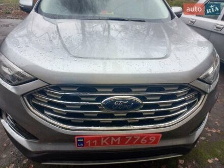 Серый Форд Эдж, объемом двигателя 2 л и пробегом 28 тыс. км за 21999 $, фото 1 на Automoto.ua