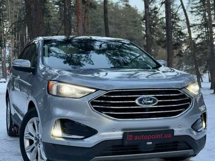 Серый Форд Эдж, объемом двигателя 2 л и пробегом 158 тыс. км за 22800 $, фото 1 на Automoto.ua