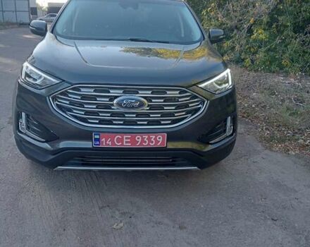 Серый Форд Эдж, объемом двигателя 2 л и пробегом 47 тыс. км за 18500 $, фото 1 на Automoto.ua