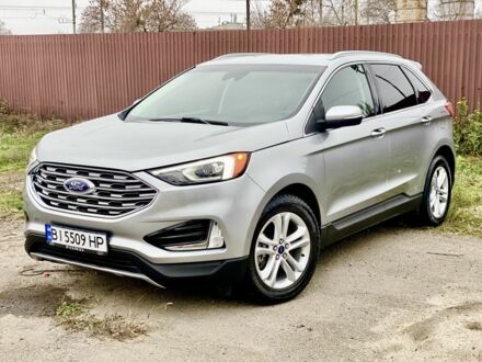 Серый Форд Эдж, объемом двигателя 2 л и пробегом 59 тыс. км за 18200 $, фото 1 на Automoto.ua