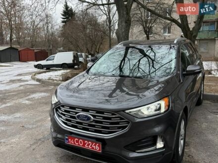 Серый Форд Эдж, объемом двигателя 2 л и пробегом 151 тыс. км за 17900 $, фото 1 на Automoto.ua