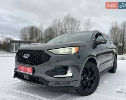 Серый Форд Эдж, объемом двигателя 2 л и пробегом 156 тыс. км за 20500 $, фото 1 на Automoto.ua