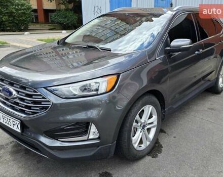 Сірий Форд Едж, об'ємом двигуна 2 л та пробігом 108 тис. км за 18750 $, фото 1 на Automoto.ua