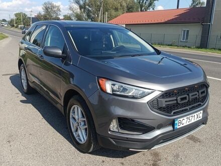 Серый Форд Эдж, объемом двигателя 2 л и пробегом 49 тыс. км за 20700 $, фото 1 на Automoto.ua