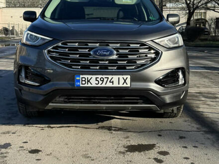 Серый Форд Эдж, объемом двигателя 2 л и пробегом 174 тыс. км за 19200 $, фото 1 на Automoto.ua