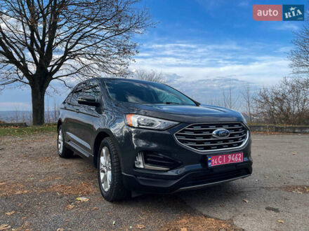 Серый Форд Эдж, объемом двигателя 2 л и пробегом 129 тыс. км за 18999 $, фото 1 на Automoto.ua