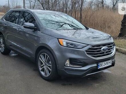 Сірий Форд Едж, об'ємом двигуна 2 л та пробігом 45 тис. км за 24000 $, фото 1 на Automoto.ua