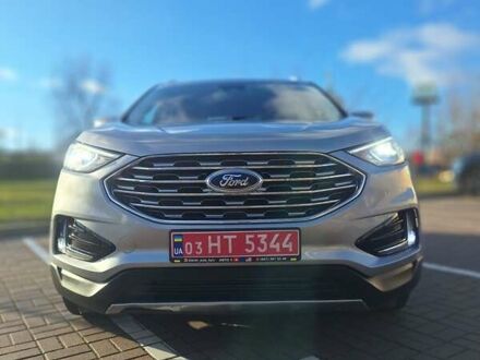 Серый Форд Эдж, объемом двигателя 2 л и пробегом 110 тыс. км за 17499 $, фото 1 на Automoto.ua