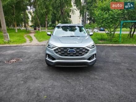 Серый Форд Эдж, объемом двигателя 2 л и пробегом 61 тыс. км за 18500 $, фото 1 на Automoto.ua