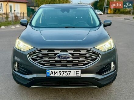 Сірий Форд Едж, об'ємом двигуна 2 л та пробігом 50 тис. км за 18700 $, фото 1 на Automoto.ua