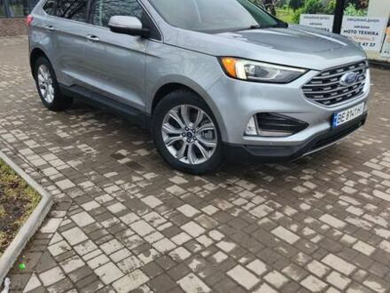 Серый Форд Эдж, объемом двигателя 2 л и пробегом 91 тыс. км за 20300 $, фото 1 на Automoto.ua