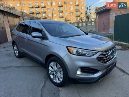 Серый Форд Эдж, объемом двигателя 2 л и пробегом 118 тыс. км за 22500 $, фото 1 на Automoto.ua