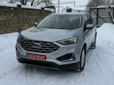 Сірий Форд Едж, об'ємом двигуна 2 л та пробігом 118 тис. км за 18500 $, фото 1 на Automoto.ua