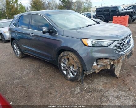 Серый Форд Эдж, объемом двигателя 2 л и пробегом 92 тыс. км за 15500 $, фото 1 на Automoto.ua