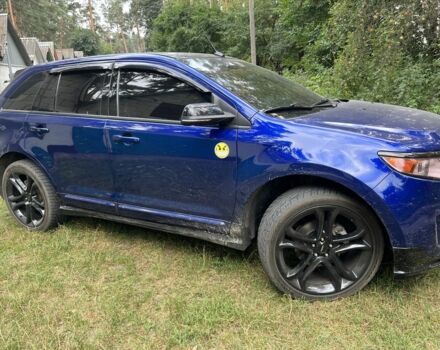 Синий Форд Эдж, объемом двигателя 3.7 л и пробегом 315 тыс. км за 14700 $, фото 2 на Automoto.ua