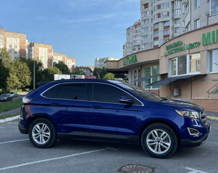Синий Форд Эдж, объемом двигателя 3.5 л и пробегом 185 тыс. км за 15600 $, фото 2 на Automoto.ua