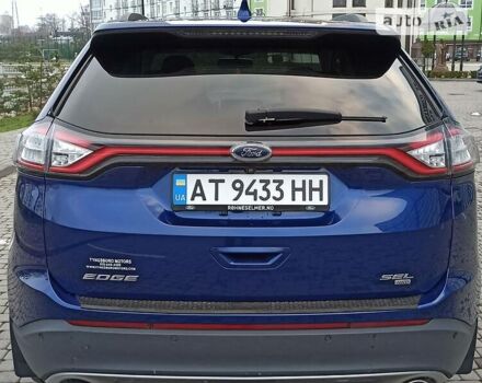Синій Форд Едж, об'ємом двигуна 3.5 л та пробігом 143 тис. км за 17400 $, фото 22 на Automoto.ua