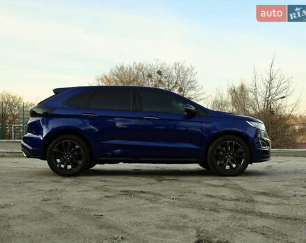 Синий Форд Эдж, объемом двигателя 3.5 л и пробегом 115 тыс. км за 20000 $, фото 6 на Automoto.ua