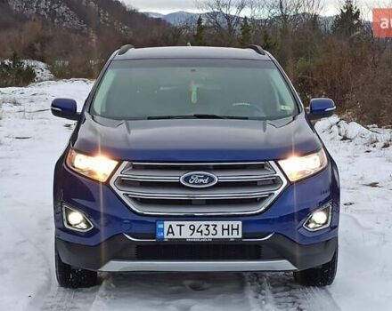 Синий Форд Эдж, объемом двигателя 3.5 л и пробегом 146 тыс. км за 17400 $, фото 8 на Automoto.ua