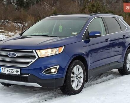 Синий Форд Эдж, объемом двигателя 3.5 л и пробегом 146 тыс. км за 17400 $, фото 6 на Automoto.ua