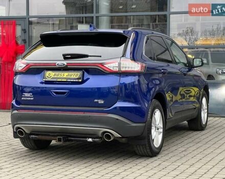 Синий Форд Эдж, объемом двигателя 3.5 л и пробегом 149 тыс. км за 15800 $, фото 5 на Automoto.ua