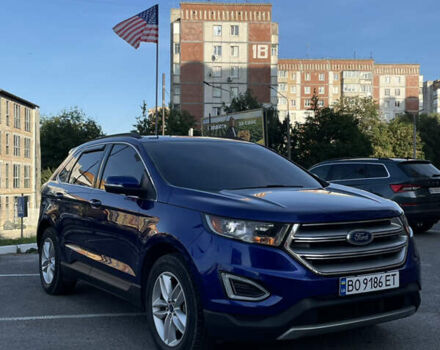 Синий Форд Эдж, объемом двигателя 3.5 л и пробегом 185 тыс. км за 15600 $, фото 3 на Automoto.ua