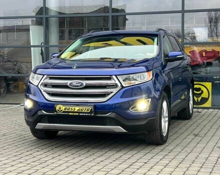 Синий Форд Эдж, объемом двигателя 3.5 л и пробегом 149 тыс. км за 15800 $, фото 2 на Automoto.ua