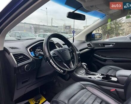 Синий Форд Эдж, объемом двигателя 3.5 л и пробегом 149 тыс. км за 15800 $, фото 8 на Automoto.ua