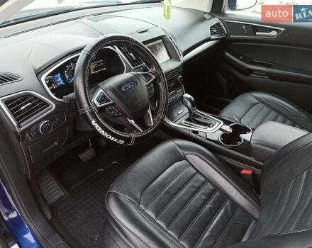 Синий Форд Эдж, объемом двигателя 3.5 л и пробегом 146 тыс. км за 17400 $, фото 18 на Automoto.ua