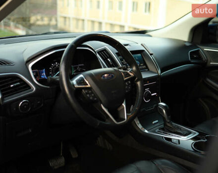 Синий Форд Эдж, объемом двигателя 3.5 л и пробегом 115 тыс. км за 20000 $, фото 22 на Automoto.ua