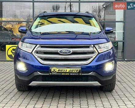 Синий Форд Эдж, объемом двигателя 3.5 л и пробегом 149 тыс. км за 15800 $, фото 1 на Automoto.ua