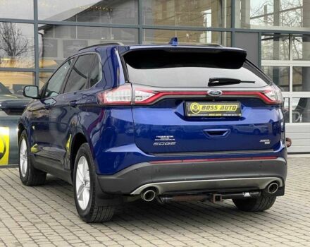 Синий Форд Эдж, объемом двигателя 3.5 л и пробегом 149 тыс. км за 15800 $, фото 4 на Automoto.ua