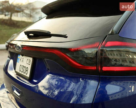 Синий Форд Эдж, объемом двигателя 3.5 л и пробегом 115 тыс. км за 20000 $, фото 11 на Automoto.ua