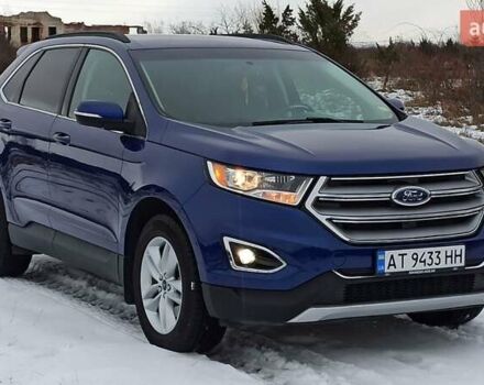 Синий Форд Эдж, объемом двигателя 3.5 л и пробегом 146 тыс. км за 17400 $, фото 7 на Automoto.ua