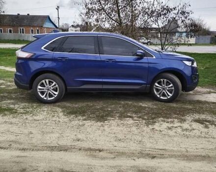 Синий Форд Эдж, объемом двигателя 3.5 л и пробегом 160 тыс. км за 14000 $, фото 2 на Automoto.ua