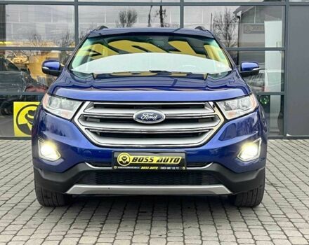 Синий Форд Эдж, объемом двигателя 3.5 л и пробегом 149 тыс. км за 15800 $, фото 1 на Automoto.ua