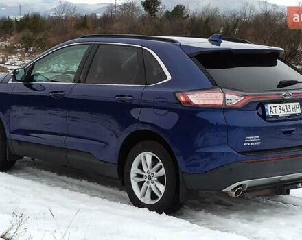 Синий Форд Эдж, объемом двигателя 3.5 л и пробегом 146 тыс. км за 17400 $, фото 4 на Automoto.ua