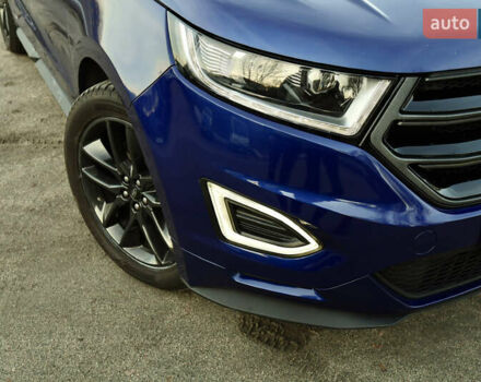 Синий Форд Эдж, объемом двигателя 3.5 л и пробегом 115 тыс. км за 20000 $, фото 2 на Automoto.ua