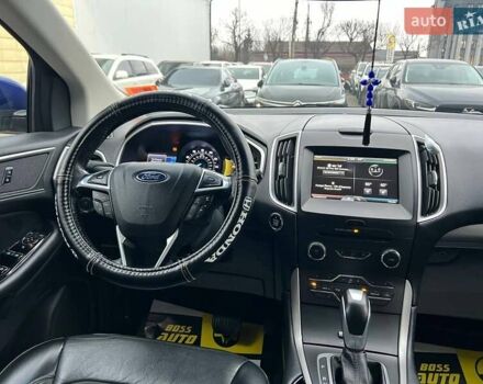 Синий Форд Эдж, объемом двигателя 3.5 л и пробегом 149 тыс. км за 15800 $, фото 10 на Automoto.ua