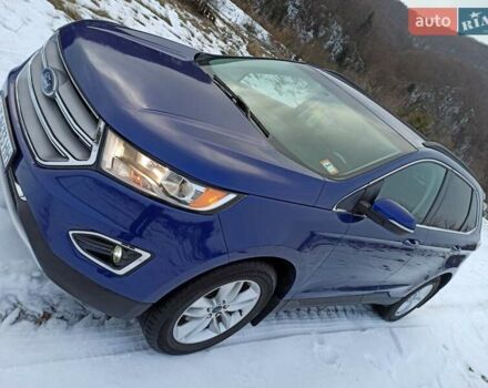 Синий Форд Эдж, объемом двигателя 3.5 л и пробегом 146 тыс. км за 17400 $, фото 10 на Automoto.ua