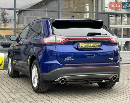 Синий Форд Эдж, объемом двигателя 3.5 л и пробегом 149 тыс. км за 15800 $, фото 4 на Automoto.ua