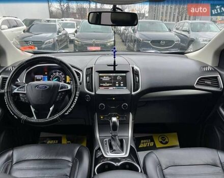 Синий Форд Эдж, объемом двигателя 3.5 л и пробегом 149 тыс. км за 15800 $, фото 9 на Automoto.ua