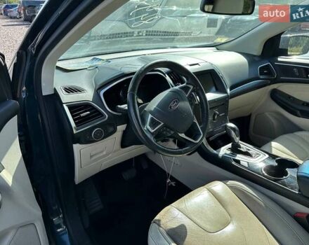 Синий Форд Эдж, объемом двигателя 2 л и пробегом 150 тыс. км за 14500 $, фото 6 на Automoto.ua