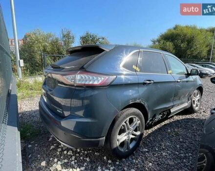 Синий Форд Эдж, объемом двигателя 2 л и пробегом 150 тыс. км за 14700 $, фото 3 на Automoto.ua
