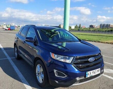 Синій Форд Едж, об'ємом двигуна 2 л та пробігом 126 тис. км за 15950 $, фото 4 на Automoto.ua