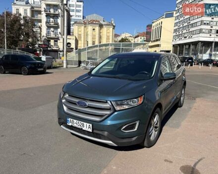 Синий Форд Эдж, объемом двигателя 2 л и пробегом 146 тыс. км за 19999 $, фото 2 на Automoto.ua