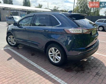Синій Форд Едж, об'ємом двигуна 2 л та пробігом 101 тис. км за 14300 $, фото 3 на Automoto.ua
